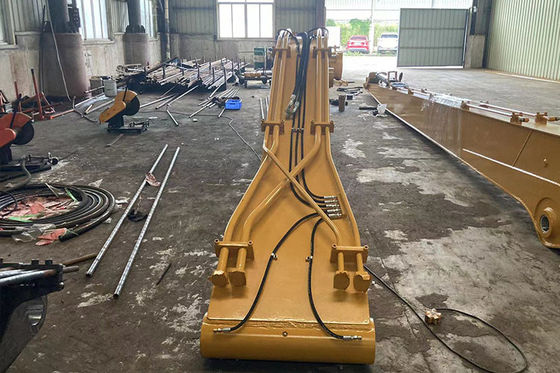 Alloy Steel  Excavator Long Arm Q355B Default Q690D Optional Materials