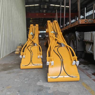 Alloy Steel  Excavator Long Arm Q355B Default Q690D Optional Materials