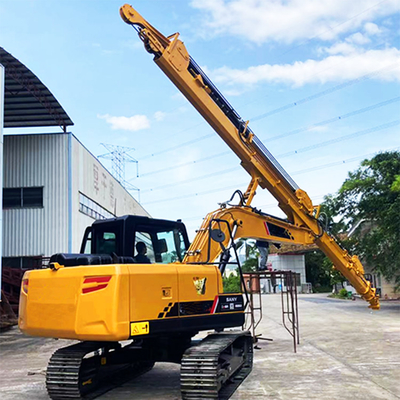 Wood Grapple Excavator Telescopic Arm , Tree Care Excavator Telescopic Boom