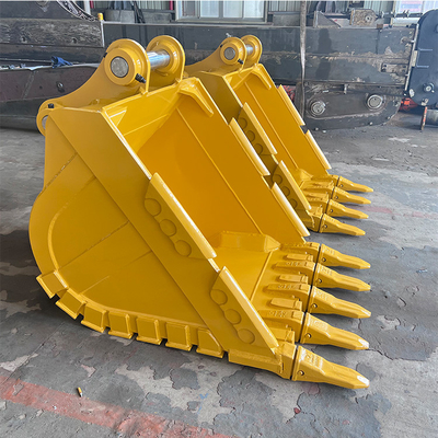 0.8 cbm 1 cbm Buckets For Excavators , Cat320d Excavator Rock Bucket