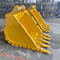2m3 Sk500 Excavator Large Bucket yellow or customer required , GP bucket for long reach boom