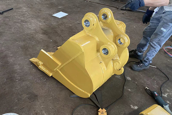 2m3 Sk500 Excavator Large Bucket yellow or customer required , GP bucket for long reach boom