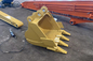 2m3 Sk500 Excavator Large Bucket yellow or customer required , GP bucket for long reach boom