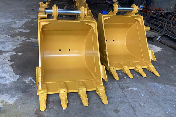 2m3 Sk500 Excavator Large Bucket yellow or customer required , GP bucket for long reach boom