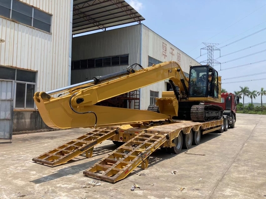 Guaranteed Extension Long Reach Excavator Dipper Arm 10M-18M With Bucket and cylinder for CAT