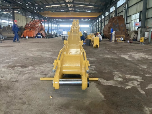 Guaranteed Extension Long Reach Excavator Dipper Arm 10M-18M With Bucket and cylinder for CAT
