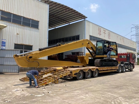 Guaranteed Extension Long Reach Excavator Dipper Arm 10M-18M With Bucket and cylinder for CAT
