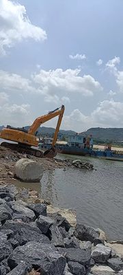 River Dredging Excavator Long Reach Boom For Hitachi  Doosan  SANY Kobelco