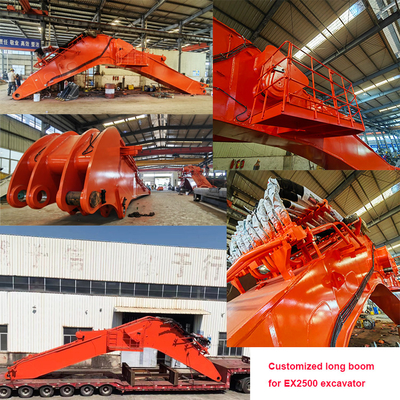 20-250ton Excavator Long Arm 12 16 24 30M For Zoomlion Hitachi Komatsu CAT