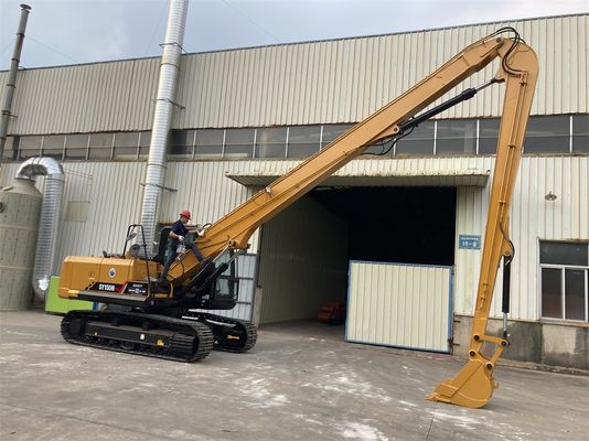 Long Reach Excavator Extension Arm For  Sany Doosan Hitachi