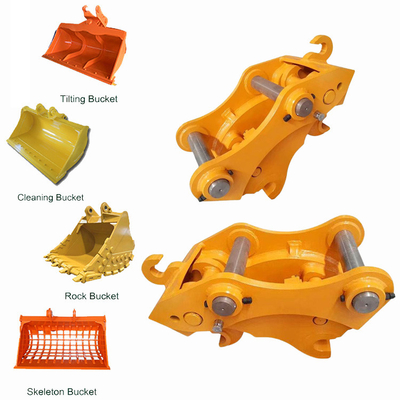 Hydraulic quick coupler for excavator , Pin Grabber Mini Digger Excavator Quick Coupler