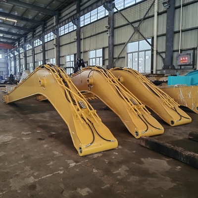 Q355B Long Reach Excavator Arm ， Excavator Long Boom for CAT320 PC360 ZX490