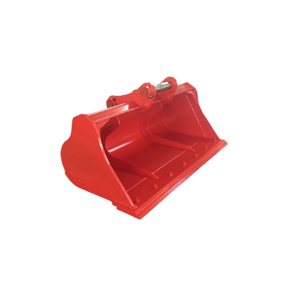 Q355B Excavator Cleaning Bucket , Durable Excavator Ditching Bucket For CAT