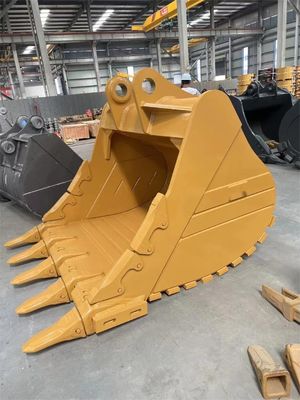 PC140 314 Wheel Loader Bucket 0.65cbm Q355B Hardox500 Material