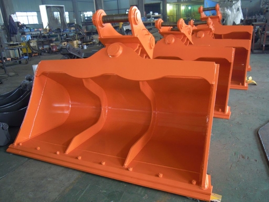 1.4 Cbm Double Cylinder Tilt Excavator Bucket Cleaning For CAT320 ZX300