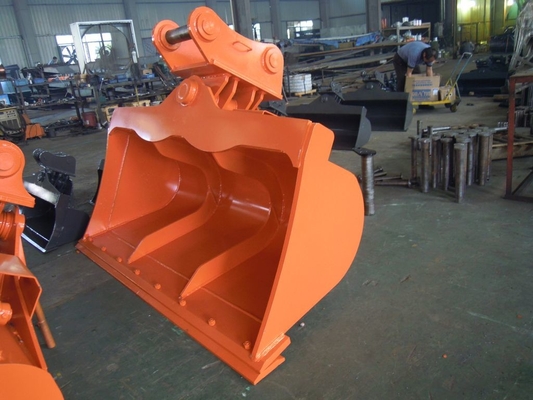 17 Ton-20 Ton Excavator Rock Bucket 26 Degrees Tilting For CAT320 PC200 ZX200 Etc