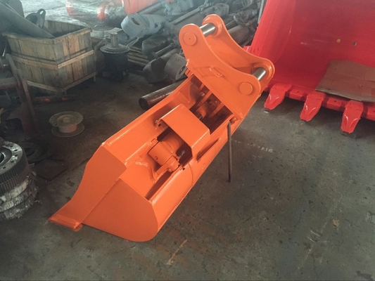 17 Ton-20 Ton Excavator Rock Bucket 26 Degrees Tilting For CAT320 PC200 ZX200 Etc