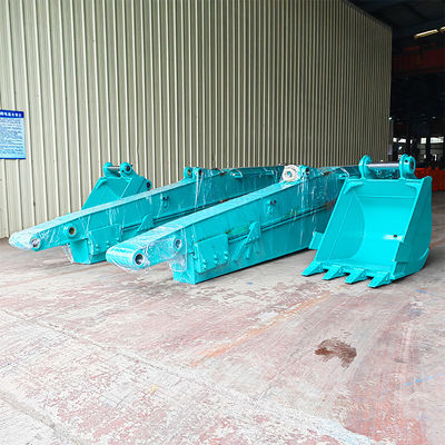 OEM Earthmoving Excavator Sliding Arm , Q355B Excavator Long Boom