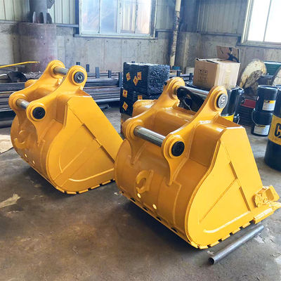 Durable  Excavator Bucket , Rock Bucket Excavator Spare Parts