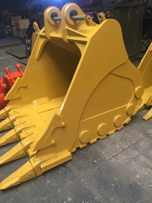 OEM 1Cbm Excavator Rock Bucket For CAT320 ZX200 DX200 SY205C For Sanny Hitachi Komatsu Cat