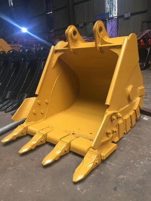 PC140 CAT314 Wheel Loader Bucket 0.65cbm Q355B Hardox500 Material