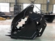 Durable And Wear Resistant Excavator Thumb Bucket 0.6cbm For PC120 ZX130 SH150