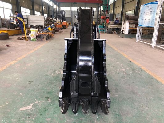 Q345B Excavator Hydraulic Thumb , Graptor Bucket For 320