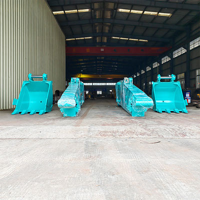 Q355B Sliding Excavator Boom Arm , Excavator Long Boom For 320 PC130