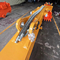 10M Long 20 Ton Excavator Sliding Arm , Adjustable Boom For Dx200 Sy205 Cat320