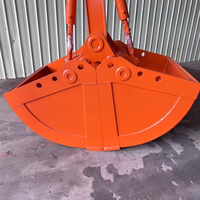 Antiwear Round Excavator Clamshell Bucket , Hydraulic Shell Excavator Sand Bucket