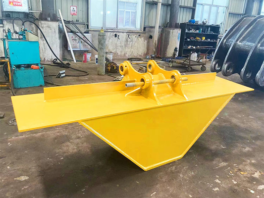 Durable V Ditch Bucket For Excavator , Excavator Trapezoidal Ditch Bucket