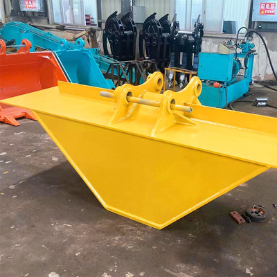 Komatsu Excavator V Ditch Bucket , Q355B Antiwear Trapezoidal V Ditching Bucket
