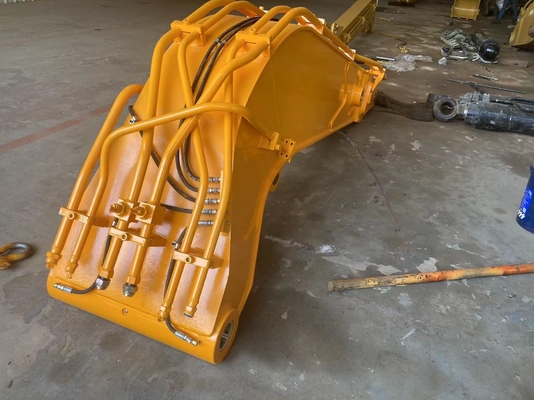 Shorten Arm High Effective Excavator Tunnel Boom With Bucket