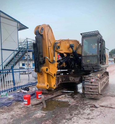 Heavy Duty Excavator Tunnel Boom With Q355/Q345B 0.8 M Track 3.5 M Digging Depth