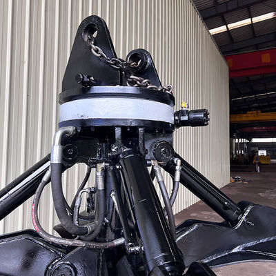 Pc360 300 Zx220 Hydraulic Rock Grab , 360 Degree Swivel Excavator Rotating Grab