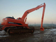 Practical DX300 Doosan Long Reach 20m Alloy Steel For Excavator