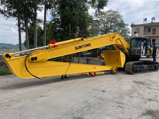 18m 19m Long Reach Excavator Booms Yellow Black Custom Color