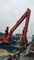 Excavator Long Reach Boom , Excavator Long Reach Attachment For Hitachi Doosan