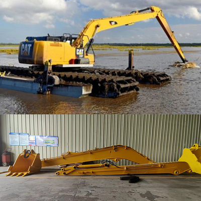 High Load Excavator Long Reach Booms For Construction ZX200 PC200 CAT320