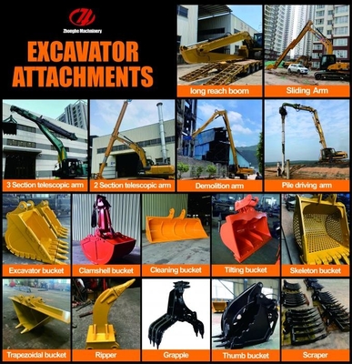 25-50 Ton Excavator Boom Arm: Super Long Reach for Quick Delivery