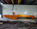 Long Reach Excavator Telescopic Boom And Arm With Clamshell Bucket