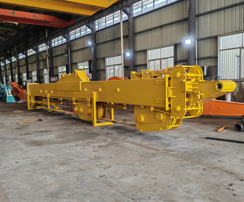 Reach 16m 2t Excavator Telescopic Boom Deep Digging 700 Steel Arm For Various Excavator Models.