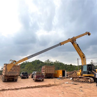 CAT320 Sturdy Excavator Telescopic Boom 14m Long Reach With Heavy Duty Bucket