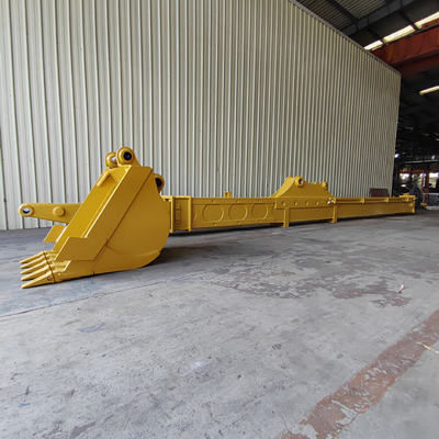 Double Reinforcing Excavator Telescopic Boom Wear Resistant 12 - 25m For SK250 SH260 SH380