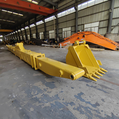 Double Reinforcing Excavator Telescopic Boom Wear Resistant 12 - 25m For SK250 SH260 SH380