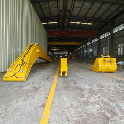 Long Reach Excavator Dipper Arm 10M - 28M With Bucket And Cylinder For CAT