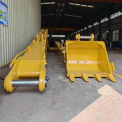 Long Reach Excavator Dipper Arm 10M - 28M With Bucket And Cylinder For CAT