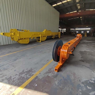 Double Reinforcing Excavator Telescopic Boom Wear Resistant 12 - 25m For SK250 SH260 SH380