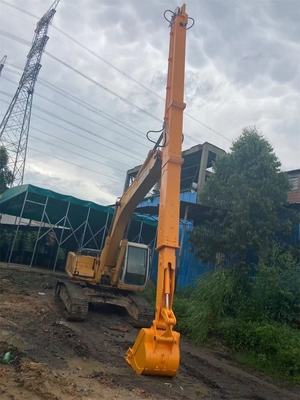 10-36Ton Excavator Telescopic Boom and Arm 25 Meters Anti Erosion for Hitachi Komatsu Kobelco Doosan