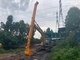 10-36Ton Excavator Telescopic Boom and Arm 25 Meters Anti Erosion for Hitachi Komatsu Kobelco Doosan